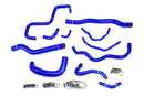 HPS Performance Silicone Radiator, oil cooler, ancillary Hoses – 2006-2007 Mazda Mazdaspeed 6 - 57-1876-BLUE