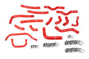 HPS Performance Silicone Heater Hoses – 2003-2007 Lexus LX470 / 2003-2007 Toyota Land Cruiser - 57-1911-RED