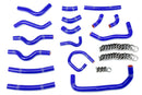 HPS Performance Silicone Heater Hoses – 1998-2002 Lexus LX470 / 1998-2002 Toyota Land Cruiser - 57-1913-BLUE