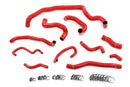 HPS Performance Silicone Radiator, Heater, water pump, expansion tank coolant Hoses – 2007-2012 Mini Cooper - 57-1995-RED