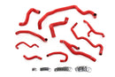 HPS Performance Silicone Radiator, Heater, water pump, expansion tank coolant Hoses – 2011-2015 Mini Cooper | 57-1998-BLK - 57-1998-RED