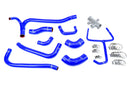 HPS Performance Silicone Radiator Hoses – 2007-2014 Ford Mustang GT500 - 57-2069-BLUE