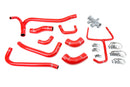 HPS Performance Silicone Radiator Hoses – 2007-2014 Ford Mustang GT500 - 57-2069-RED