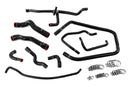 HPS Performance Silicone Radiator, Heater, throttle body and expansion tank coolant Hoses – 1992-1995 BMW 325i - 57-2083-BLK
