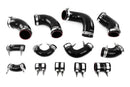 HPS Performance Silicone Intercooler Hoses – 1995-1998 Nissan Skyline GT-R - 57-2097-BLK