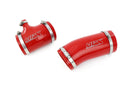 HPS Performance Silicone Air Intake Hose – 1991-1992 Toyota Land Cruiser - 57-2104-RED