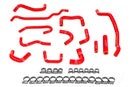 HPS Performance Silicone Ancillary Coolant Hoses – 2008-2014 Subaru Impreza WRX - 57-2131A-RED