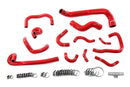HPS Performance Silicone Radiator, Heater and ancillary Hoses – 1995-1998 Nissan Skyline GTR R33 - 57-2135-RED