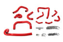 HPS Performance Silicone Heater and ancillary Hoses – 1995-1998 Nissan Skyline GTR R33 - 57-2139-RED
