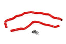 HPS Performance Silicone Heater Hoses – 2007-2013 BMW 335i 335ix 335is - 57-2159-RED