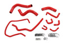 HPS Performance Silicone Radiator, by-pass, throttle body coolant Hoses – Multi-Vehicle Fitment | 57-2167 - 57-2167-RED