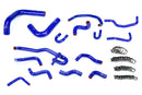 HPS Performance Silicone Radiator and Heater Hoses – 1990-1991 Toyota 4Runner - 57-2191-BLUE