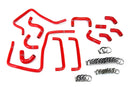 HPS Performance Silicone Ancillary Hoses – 2006-2007 Subaru Impreza WRX / 2006-2007 Subaru Impreza WRX STi - 57-2266-RED