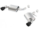 Borla Axle-Back Exhaust – 2016 Chevy Camaro SS V8 Rear Section without NPP Valves Ceramic Black - Borla exhaust system