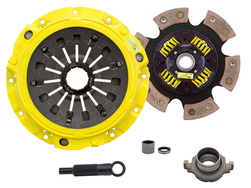 ACT Extreme Race Sprung 6 Pad Clutch Kit with Monoloc - 1993-1995 Mazda RX-7 (FD3S)