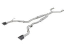 aFe Takeda 2.5 in. 304 Stainless Steel Cat-Back Exhaust System (Carbon Fiber Tips) – 16–18 Infiniti Q50 3.0L V6 Twin-Turbo
