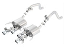 Borla Axle-Back Exhaust – 2014 Chevrolet Corvette C7 6.2L V8 with NPP Dual Mode (Rear Section) - product image 2