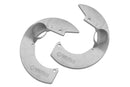 Verus Engineering Backing Plate Kit with Dry Carbon Duct for 2.5" Hose, Set of 2 - 13+ Subaru BRZ/Scion FR-S/Toyota GR86/GT86