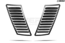 Verus Engineering Hood Louver Kit (Powder Coated Black) - Ford Mustang (S550)