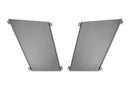 Verus Engineering ND MX5 Miata Hood Louver Rain Guard - Powder Coated Black