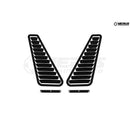 Verus Engineering X63 Hood Louver Kit - Powdercoated Black