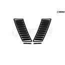 Verus Engineering M92 Hood Louver Kit - Powdercoated Black