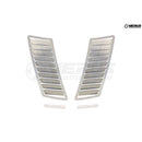 Verus Engineering Hood Louver Kit, GT Spec, Bare Aluminum - S550