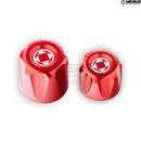 Verus Engineering AC Cap Kit, Anodized Red - 20+ Toyota GR Supra (A90/A91)