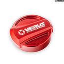 Verus Engineering RLA Oil Cap, Anodized Red - Subaru