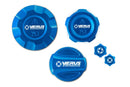 Verus Engineering Engine Bay Fluid Cap Kit, Anodized Blue - BMW B58 Engines