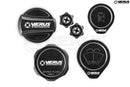 Verus Engineering Engine Bay Cap Kit, RLS Oil Cap, Anodized Black - 22+ Subaru BRZ/Toyota GR86 (ZD8/ZN8)