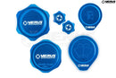 Verus Engineering Engine Bay Cap Kit, FHS Oil Cap, Anodized Blue - 22+ Subaru BRZ/Toyota GR86 (ZD8/ZN8)