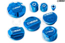Verus Engineering Full Car Cap Kit, Anodized Blue - 20+ Toyota GR Supra (A90/A91)