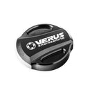 Verus Engineering RLA Oil Cap, Anodized Black - 17-21 Honda Civic Type R (FK8)