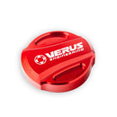 Verus Engineering RLA Oil Cap, Anodized Red - 17-21 Honda Civic Type R (FK8)
