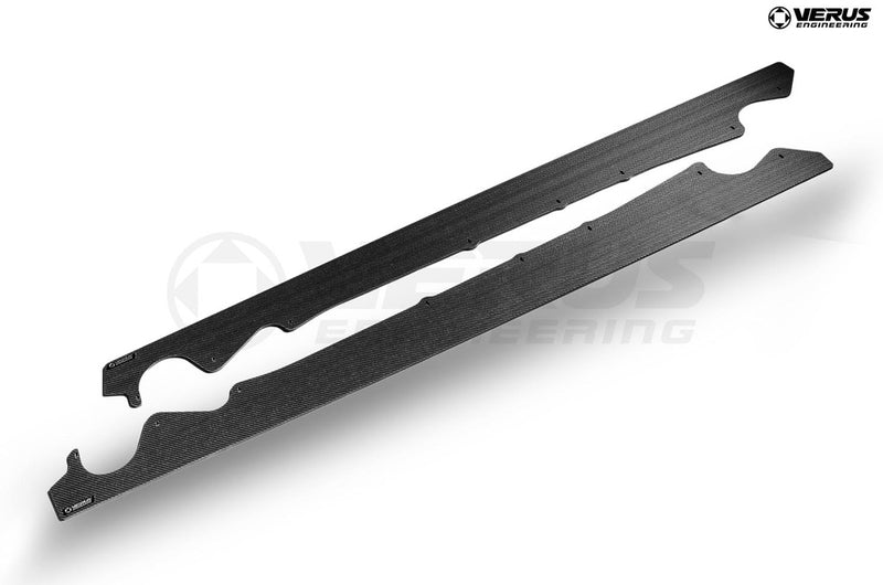 Verus Engineering Carbon Polyweave Side Splitter - 2023+ BMW M2 (G87)