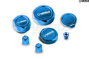 Verus Engineering Engine Bay Cap Kit, FHS Oil Cap, Anodized Blue - 23+ Toyota GR Corolla