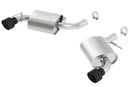 Borla Axle-Back Exhaust – 2016 Chevy Camaro SS V8 Rear Section without NPP Valves Ceramic Black - product image 2
