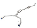 aFe MACH Force-XP Stainless Steel Cat-Back Exhaust System (Blue Flame Tips) – 13–16 Audi Allroad I4