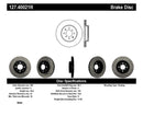 StopTech Sport Drilled & Slotted Brake Rotors – 1990-2005 Honda Civic product image 5
