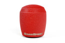 GrimmSpeed Stubby Shift Knob Stainless Steel - M12x1.25 - Red