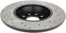StopTech Sport Drilled & Slotted Brake Rotors – 2006-2009 Volkswagen GTI product image