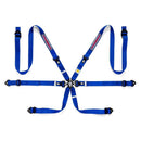 Sparco Martini Racing 2" 6-Point Pull-Down Harness