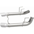 MagnaFlow 13 Ford Mustang Dual Split Rear Exit Stainless Axle-Back Cat Back Exhaust (Competition)