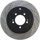 StopTech Sport Drilled & Slotted Brake Rotors – 2008-2015 Mitsubishi Lancer