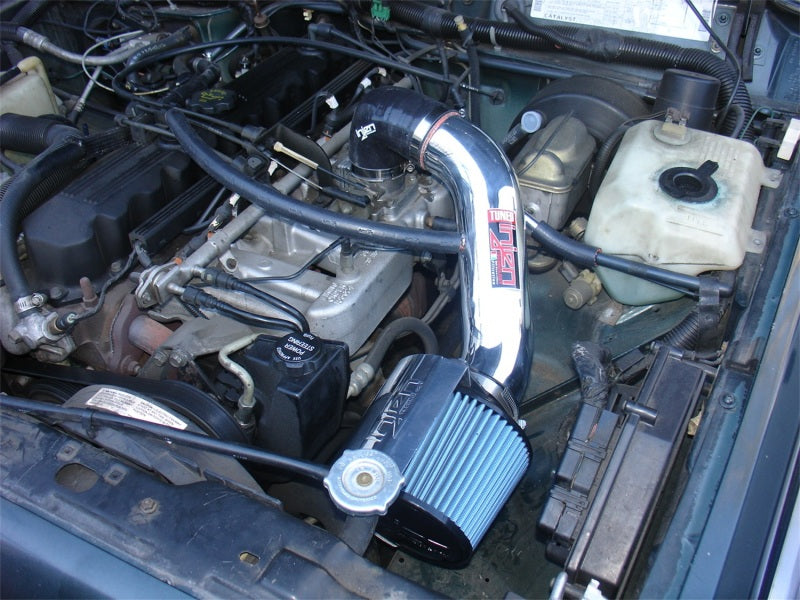 Injen 91-01 Jeep Cherokee XJ 4.0 L6 Polished Power-Flow Intake w/ MR Tech & Web Nano Filter