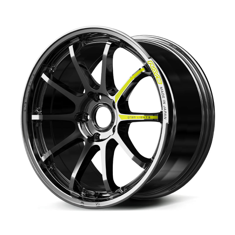 Gram Lights 57NR Limited Edition Wheel - 18X8.5 +38 | 5x120 | Rays Black Metal Coat (RB)
