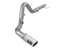 aFe 409 Stainless Steel DPF-Back Exhaust System (Polished Tip) – 21 Ford F-150 3.0L V6 Turbo Diesel Large Bore