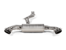 Akrapovič Evolution Line Cat-Back (Titanium) with Carbon Fiber / Titanium Tips – 2020+ Audi RS Q8 (M4)