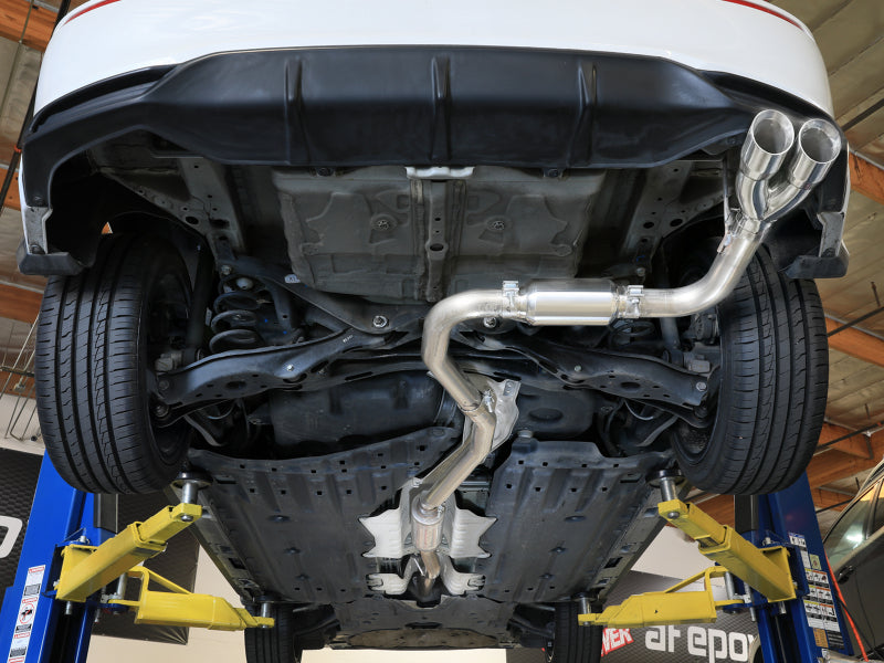 aFe POWER Takeda 2.5in 304 SS Cat-Back Exhaust System - 22-25 Honda Civic